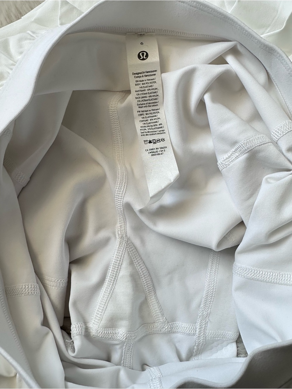 Lululemon skirts + shorts bundle size 6 - lot of 3 athletic like NEW - Picture 10 of 12